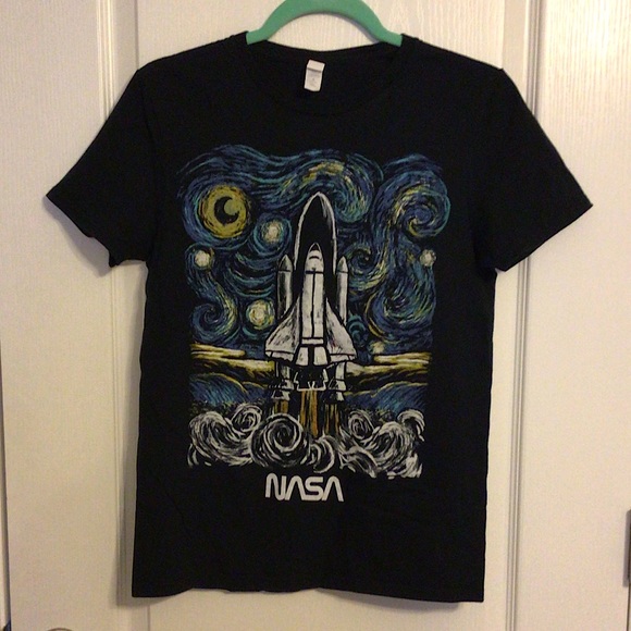 Fruit of the Loom Tops - NASA Starry Night Unisex Tee